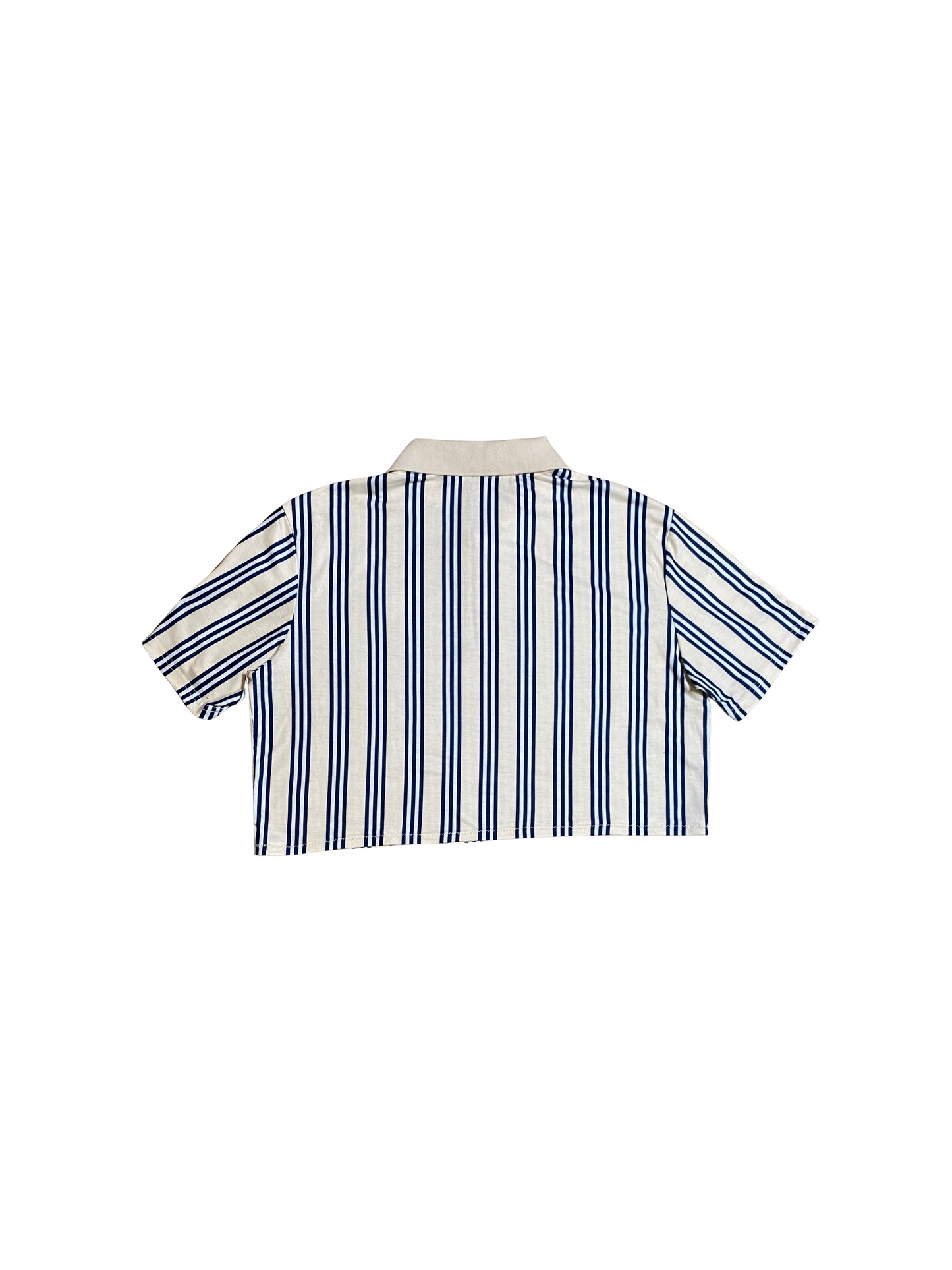 Cropped Polo Shirt